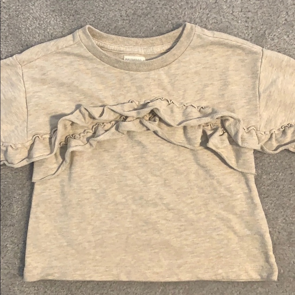 Toddler Ruffle Sweatshirt - Picture 2 of 5